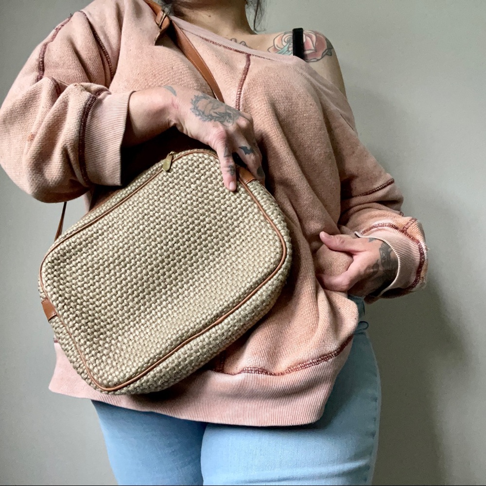 Vanessa Vintage Woven Crossbody
